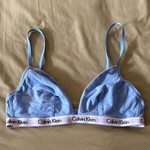 Calvin Klein Light Blue Bralette